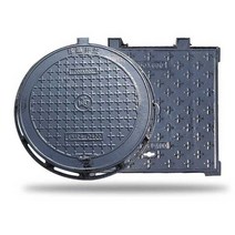 주철 맨홀 뚜껑 원형 정화조 하수구 덮개 배수로 오수, 주철 드레인 커버 250x500x30 소형차