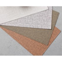 1인용 잘닦이는 식탁깔판 보카시 매트 브런치카페 개인용 테이블셋팅 테이블매트 상차림 식기매트 신혼집, 그레이