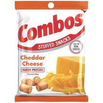 Combos 베이크 스낵 프레첼 체다 치즈, 178.6g, 1개