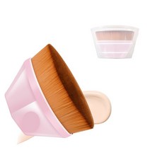 메이크업브러쉬세트 전문가용 화장붓 메이크업 브러쉬 1Pcs 파운데이션 브러쉬 BB 크림 메이크업 루스 파우, 한개옵션1, 04 분홍색