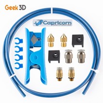 염소 자리 보우덴 PTFE 튜브 XS 시리즈 1M 튜브 퀵 피팅 공압 푸시 1.75mm 필라멘트 3D 프린터 부품, 1M PTFE KIT 1