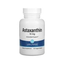 Lake Avenue Nutrition 아스타잔틴 10mg 소프트젤 120정 해바라기유 카라기난 글리세린 소르비톨