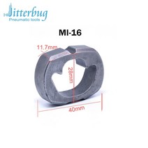 에어임팩트 1/2 "임팩트 렌치 부품 TOKU 1/2" 와 호환 스퀘어 드라이브 공압 에어 임팩트 MI-16M, 02 1PCS B