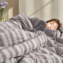 슬립스파 정전기 없는 모달 극세사 구름 겨울차렵이불 먼지없는 알러지케어이불