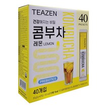 코스트코 TAEZEN 티젠 레몬 콤부차 40일분 200g (5g x 40스틱) / 다이어트차 / 발효차