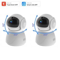 애견모니터 베이비모니터 무선cctv 2.4G 5G WiFi 베이비 모니터 1080P 무선 보호 자동 추적 PTZ Alexa Goog, 05 2PCS YIIOT Cam_01 EU 플러그