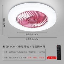 북유럽 천장선풍기 샹들리에 팬램프 천장선풍기 모던 심플 가정용 리모컨 선풍기등, 옵션6