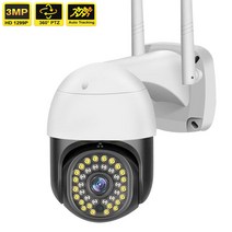 카메라 경찰 경찰바디캠 미니캠 자전거 HD WiFi IP 아웃도어 실내 보안 감시 CCTV 360 PTZ 3MP 1080P 2 웨이 토크 비디오 모니터 캠, 3MP and 128G Card, AU 플러그