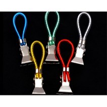 이름표핀 네임핀 클립 브로치제작 캠핑 낚시 등산 5pX4set 부착핀 부서 의류핀 크립