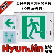 국산 led 피난구유도등 통로유도등 계단유도등 벽부형(단면), 06  계단통로유도등(좌상우하) 층별표기