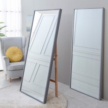 마켓리더 제니 스탠드 거치대 전신거울 70x170cm, 오크