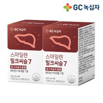 녹십자 스마일렌 밀크씨슬7 30정 2통 간건강, 옵션선택