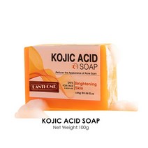 다크 블랙 스킨 라이트닝 비누 코직산 화이트닝 글리세린 브라이트 페이스 바디 블리치 심황, 01 KOJIC ACID