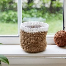 [모던하우스] 화이트보더 쥬뜨 니팅 팟 S D13 x H10_AF0522010, 색상:옵션없음