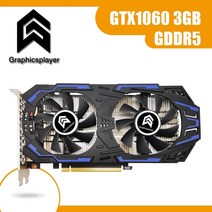 컴퓨터 그래픽 카드 원래 칩 gtx1060 6gb 3gb 192bit 6144mb ​​비디오 카드 vga for pc 게임 nvidia gtx, gtx1060 3기가바이트