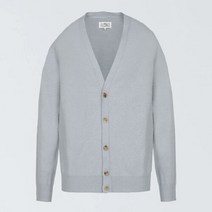 기타 [명품]마르지엘라 22FW 백스티치 캐시미어 블루 가디건 SI1H..