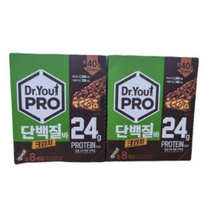 오리온 닥터유 프로 단백질바 크런치 8p, 70g, 16개