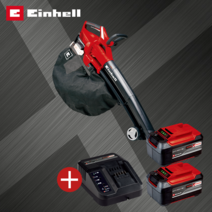 아인헬 충전 낙엽 청소기(송풍/흡입)36V GE-CL 36 Li E-Solo 3433600, 본체+5.2Ah배터리(2개)+급속충전기