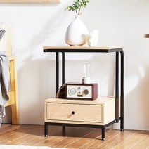 햇살맑은집 루디 라운드 협탁, 02.오크