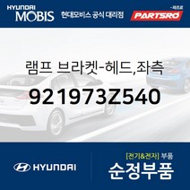 램프 브라켓-헤드 좌측 (921973Z540) I40 현대모비스 부품 공식대리점 온라인쇼핑몰 파츠로