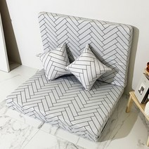 3단 접이식 공간 활용 층간 소음 고탄성 놀이방 매트리스 대형