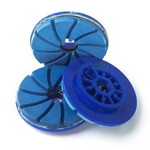 4 quot100mm 달팽이 잠금 다이아몬드 화강암 대리석 버핑 스톤 연마 패드 콘크리트 바닥 가장자리 그라인딩 휠, [04] 800, [01] 4 inch 100mm