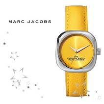 마크제이콥스 MJ0120179304 가죽 노랑 손목시계