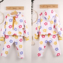 쿠션지 스마일플라워 백아이보리-70541