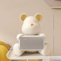 르마엔베어 베어브릭스 어덜트토이 BEARBRICK 베어브릭시계, 베어브릭시계세트-크림옐로우