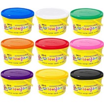 요술점토 대용량 600g 용 클레이 점토놀이 초록