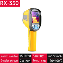 열화상카메라 휴대용 누수 산업용 적외선 사냥용 열감지a-bf 열 화상 카메라 rx-500 rx 시리즈 pcb 회로 바닥 난방 파이프 전자 감지 hd 열 화상 카메라 찾기, RX-350