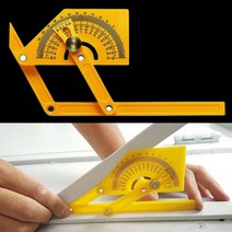목공각도기 각도측정기 목공자 자유 각도자 각자 눈금자 목공용 공구