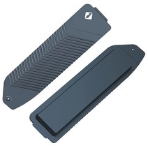 다맘코 DAMOMCO PS5 콘솔용 M.2 NVMe SSD 방열판 플레이스테이션 5 게이밍 콘솔 확장 슬롯 솔리드 스테이트 드라이브 알루미늄 급속 냉각 - 다크 그레이