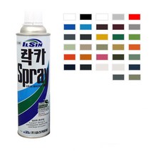 INVEN* 일신 락카 스프레이 420ml, 백색무광, 1개