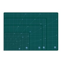 하나제이 녹색 데스크 매트 사무용 제도 고무판 A4, 녹색매트A4(300x215)