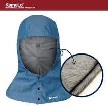 카멜로 여름 신소재 통기 향균 용접두건 용접용품 보호구 두건 AH-2ATB, S