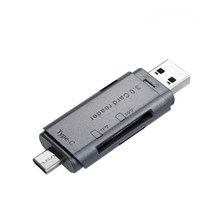 C타입 USB3.0 듀얼 메모리카드 TF 마이크로SD SD 카드리더기 스마트폰 블랙박스 메모리 외장하드연결잭 허브