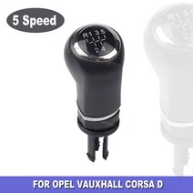 기어노브 플라스틱기어 SM인터네셔널오펠/복스 홀 코르사 D 2006 2010-2014 5/6 스피드 기어 시프트 노브, 01 5 Speed-Hand