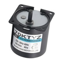 220V AC 40W 저속 기어드 모터 70KTYZ 영구 자석 조정 방향 고 토크, 15 20 분당회전수