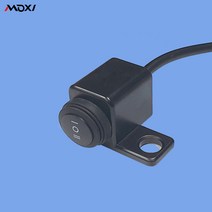 MOXI 오토바이 백미러 3단 락커 원형스위치 방수 10mm