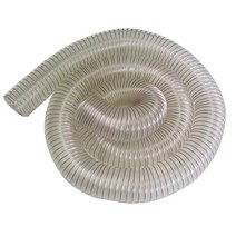 포춘 1-2-100 집진기 PU 투명 호스 100mm5M, 단품