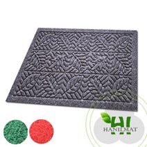 다용도 현관 출입구 발판 리틀매트, 녹색40cm*60cm