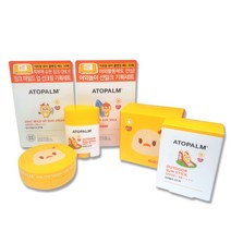 아토팜 2022 NEW 선크림 선팩트 모음 SPF50+ 자외선차단제 피부보호, 아토팜 징크마일드업선크림기획세트 65g SPF50+