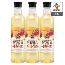 [홈플러스]CJ_백설100%자연발효사과식초_800ML x 3개, 단품