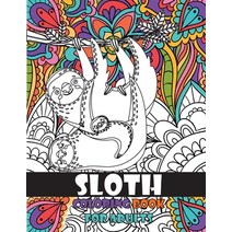 (영문도서) Sloth Coloring Book for Adults Paperback, V. Bates, English, 9784684893752
