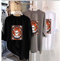 박시반팔티 순면 코튼 현물 발 2020 여름옷 5601 공식사진 빅사이즈 여성의류 플라워 프린팅 티셔츠상의 179518302