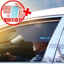 운전석 자석식 햇빛가리개 코지바이저 (쿨패치증정), 1개, C타입+쿨패치증정