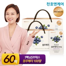 [천호엔케어]블루베리즙 프리미엄 80ml 30개입/천호식품, 2박스