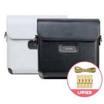 인스탁스 와이드 링크 전용가방+나무데코/와이드링크 전용, 색상, 블랙
