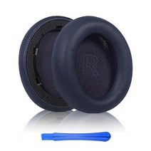 Kutou는 Anker Soundcore Life Q10 Q20 Q30 Q35 헤드폰용 이어 패드 쿠션 두꺼운 메모리 폼 소프트 커버 교체용, [04] Q30 Dark Blue